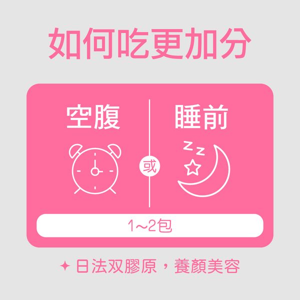双膠之顏｜多重膠原蛋白粉 熱封型乳酸菌｜幫助維持健康肌膚