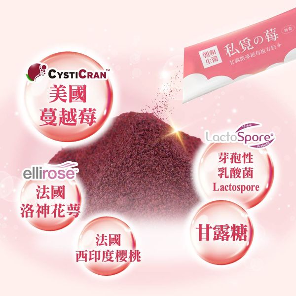 私覓之莓（奶素）｜蔓越莓萃取 甘露糖｜私密處保養