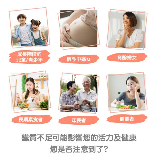 月月紅潤(全素) | H61鐵 | 有助於正常紅血球形成  女性保養