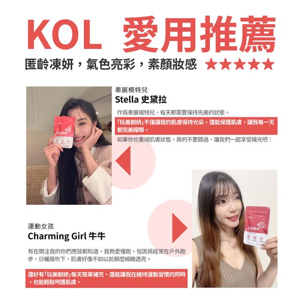 玩美朝妍(全素) | 昭和草血橙 | 保護皮膚 亮采氣色  朝氣抗氧