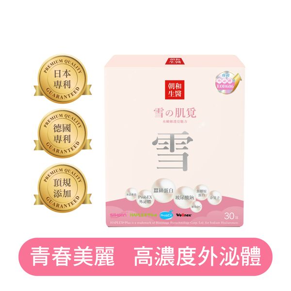 EOB686®雪之肌覓 ｜外泌體 蠶絲蛋白 魚膠原蛋白｜促進細胞代謝及更新