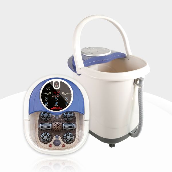 【日虎】石墨烯自動滾輪泡腳機 SS-609 / 會員輸入折扣碼：日虎家電我最愛，再折300元（再贈10入藥草包） 